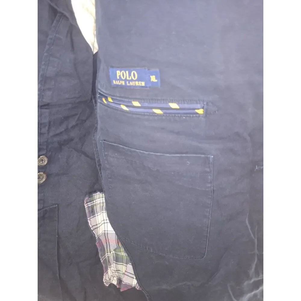 Vintage Polo Ralph Lauren Blazer, Blue, Men's Size XL